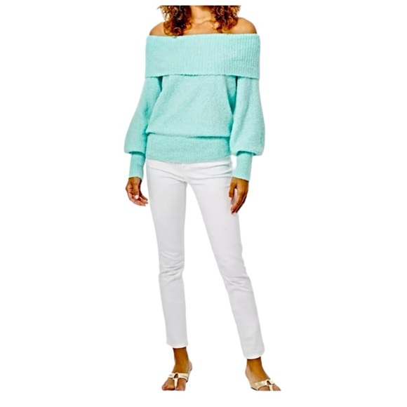 Lilly Pulitzer NWT Barrymore Sweater Seasalt Blue - Picture 3 of 7